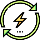 energía renovable icon