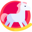 caballo mecedora icon