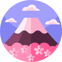 montaña fuji icon