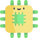 chip de computadora icon