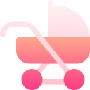 carrito de bebé icon