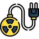 energía nuclear icon