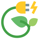 energía verde icon
