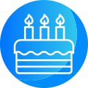 pastel de cumpleaños icon