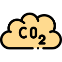 nube de co2 icon