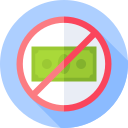 sin dinero icon