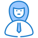 mujer de negocios icon