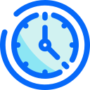 contorno del reloj icon