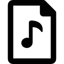 archivo de música icon