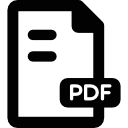 archivo de texto pdf icon