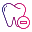 extracción dental icon