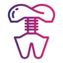 implante dental icon