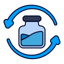 reciclar agua icon