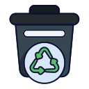 contenedor de basura icon