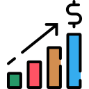 tabla de crecimiento icon