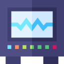 monitor de electrocardiograma icon