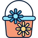 canasta de flores icon