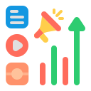 gráfico de crecimiento icon