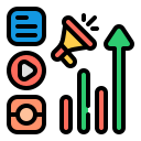 gráfico de crecimiento icon