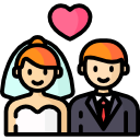 pareja de boda icon