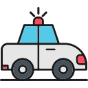 coche de policía icon