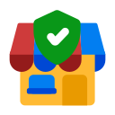 vendedor confiable icon