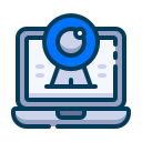 cámara web icon