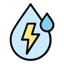 energía del agua icon