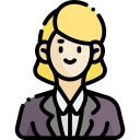 mujer de negocios icon