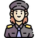 mujer policía icon