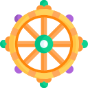 rueda del dharma icon