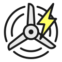 energía eólica icon