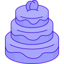 pastel de bodas icon