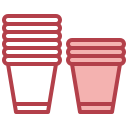 vaso de papel icon