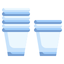 vaso de papel icon