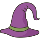 sombrero de bruja icon