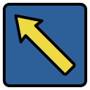 diagonal icon