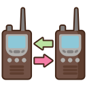 dwukierunkowa komunikacja ikona