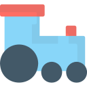 tren de juguete icon