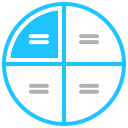 gráfico circular icon