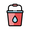 cubo de agua icon