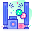 sistema de sonido icon