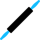 Rolling pin icon