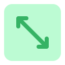 redimensionar icon