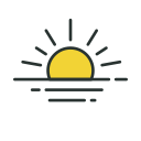 puesta de sol icon