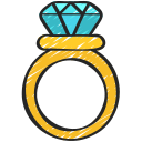 anillo de diamantes 