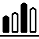 gráfico de barras financiero 