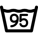 maksymalne mieszanie 95 stopni ikona