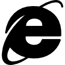 logo di internet explorer icona