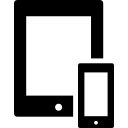 tablet e smartphone icona